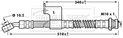 BORG & BECK Jarruletku BBH7032